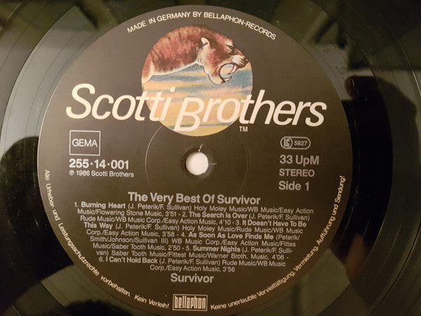 Survivor : The Very Best Of (LP, Comp)