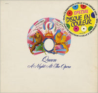 Queen : A Night At The Opera (LP, Album, RE, Whi)