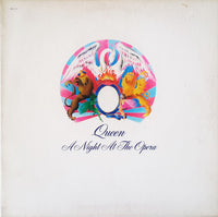 Queen : A Night At The Opera (LP, Album, RE, Whi)