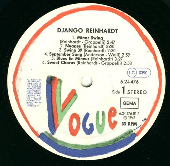 Django Reinhardt : Django Reinhardt (LP, Comp)