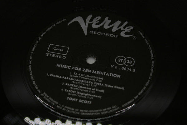 Tony Scott (2) · Shinichi Yuize · Hozan Yamamoto : Music For Zen Meditation And Other Joys (LP, Album)