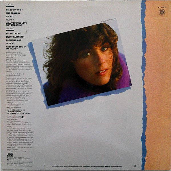 Laura Branigan : Self Control (LP, Album, Club)