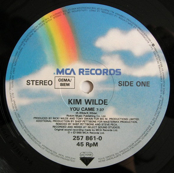 Kim Wilde : You Came (The Shep Pettibone Mix) (12")