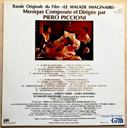 Piero Piccioni : Bande Originale du Film "Le Malade Imaginaire" (LP)
