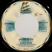 Diana Ross : Upside Down (7", Single)