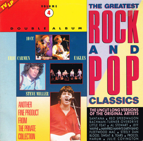 Various : The Greatest Rock And Pop Classics - The Private Collection Vol. 4 (2xLP, Comp, Gat)