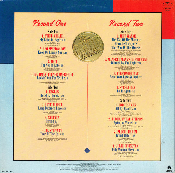 Various : The Greatest Rock And Pop Classics - The Private Collection Vol. 4 (2xLP, Comp, Gat)