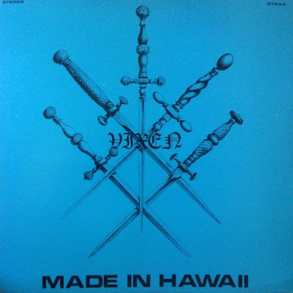 Vixen (4) : Made In Hawaii (12", S/Sided, EP, Blu)