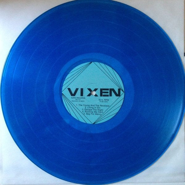 Vixen (4) : Made In Hawaii (12", S/Sided, EP, Blu)