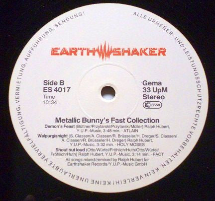 Various : Metallic Bunny's Fast Collection (LP, Comp)