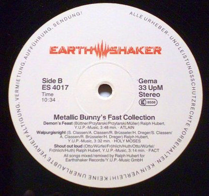 Various : Metallic Bunny's Fast Collection (LP, Comp)