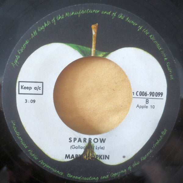 Mary Hopkin : Goodbye (7", Single)