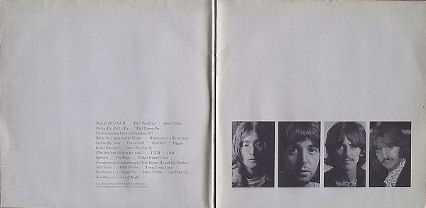 The Beatles : The Beatles (2xLP, Album, Num, RP)