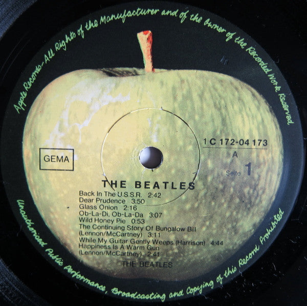 The Beatles : The Beatles (2xLP, Album, Num, RP)
