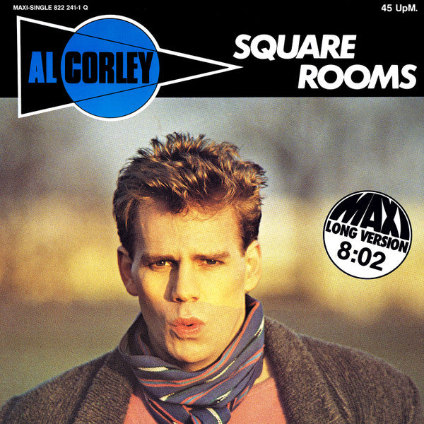Al Corley : Square Rooms (Long Version) (12", Maxi)