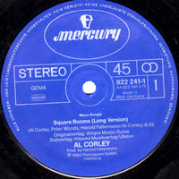 Al Corley : Square Rooms (Long Version) (12", Maxi)