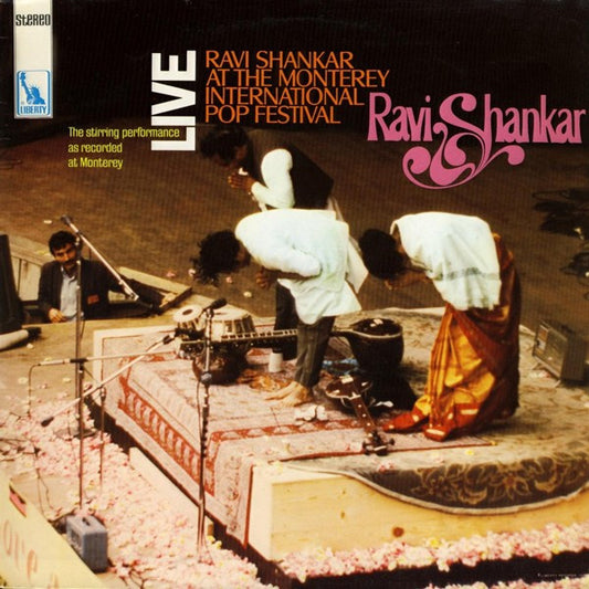 Ravi Shankar : Ravi Shankar At The Monterey International Pop Festival (LP)
