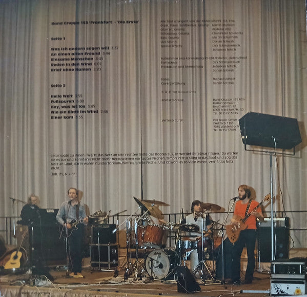 Band Gruppe 153* : Die Erste (LP, Album)