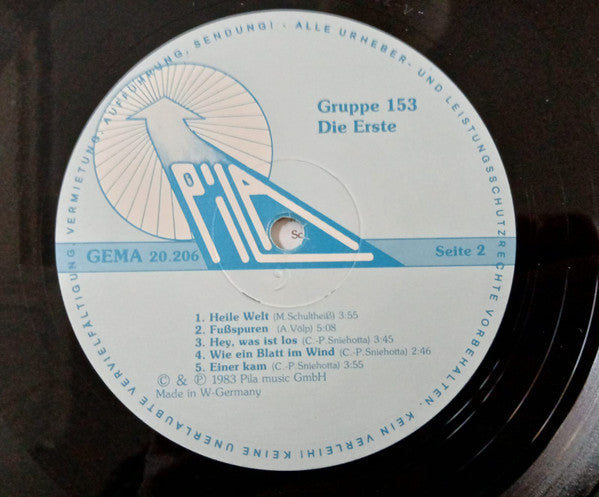 Band Gruppe 153* : Die Erste (LP, Album)