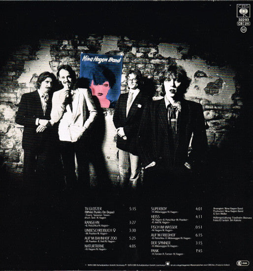 Nina Hagen Band : Nina Hagen Band (LP, Album, RE)