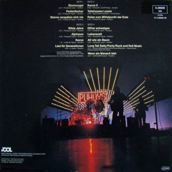 Puhdys : Puhdys 6 Live (2xLP, Album)