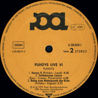 Puhdys : Puhdys 6 Live (2xLP, Album)