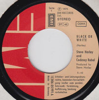 Steve Harley & Cockney Rebel : Black Or White (7", Single)
