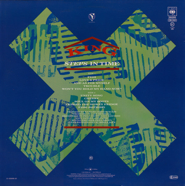 King : Steps In Time (LP, Album, Sun)