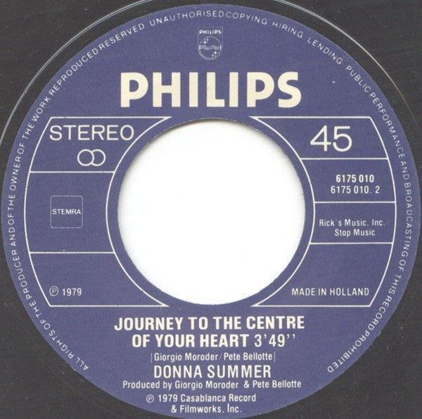 Donna Summer : Hot Stuff (7", Single)