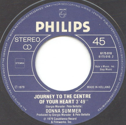 Donna Summer : Hot Stuff (7", Single)