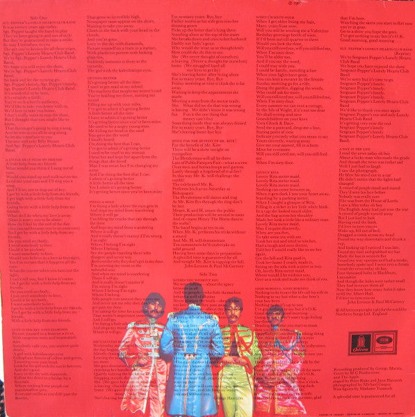 The Beatles : Sgt. Pepper's Lonely Hearts Club Band (LP, Album, RE, Fli)