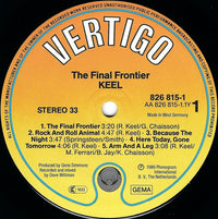 Keel : The Final Frontier (LP, Album)