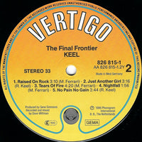 Keel : The Final Frontier (LP, Album)