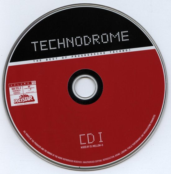 Various : Technodrome Volume 15 (CD, Copy Prot., Mixed + CD, Comp, Copy Prot.)