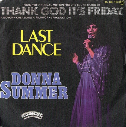 Donna Summer : Last Dance (7", Single)