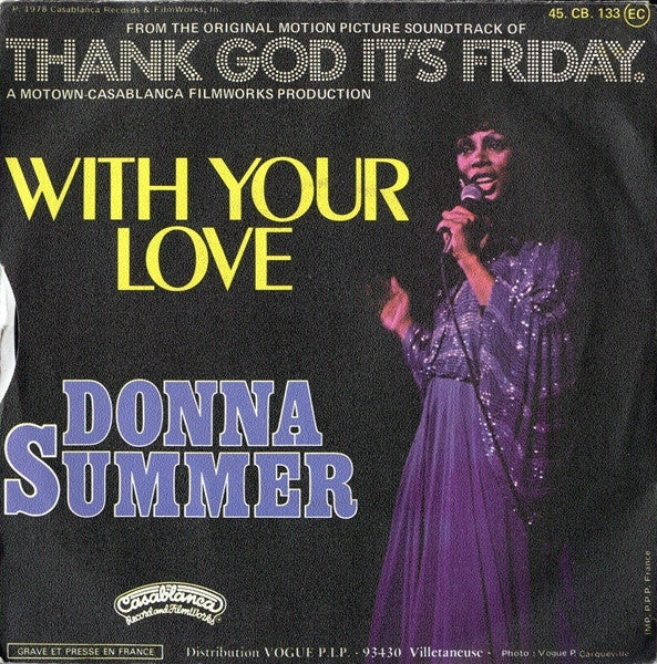 Donna Summer : Last Dance (7", Single)