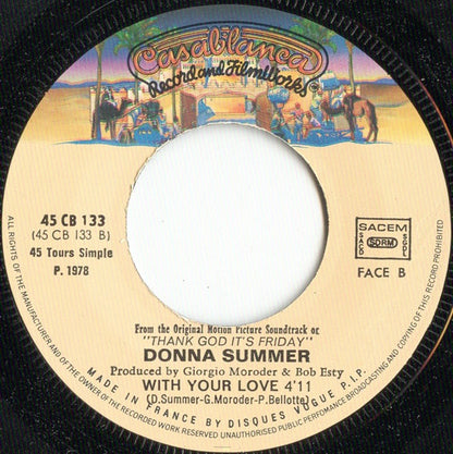 Donna Summer : Last Dance (7", Single)