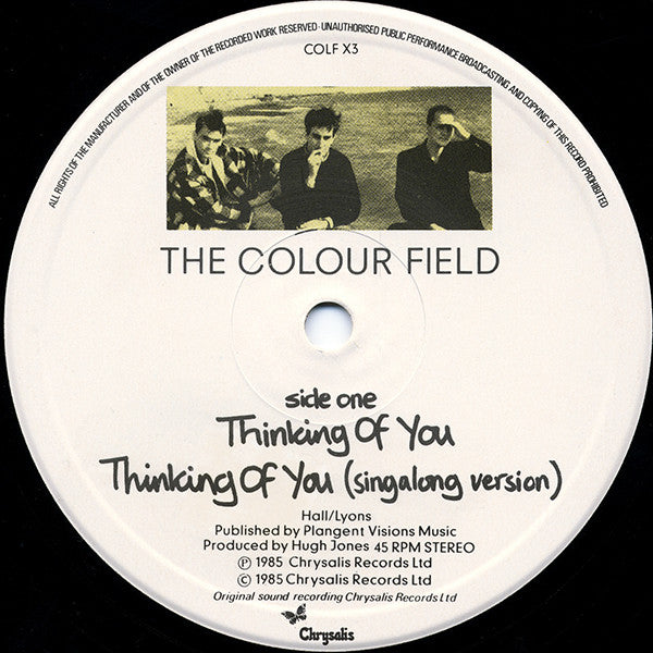 The Colourfield : Thinking Of You (12", Single)