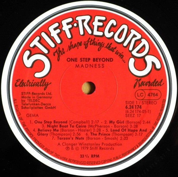 Madness : One Step Beyond... (LP, Album, AO )