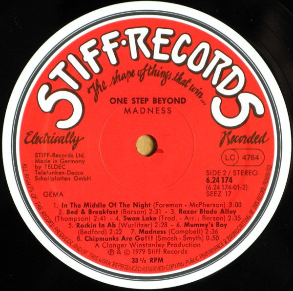 Madness : One Step Beyond... (LP, Album, AO )