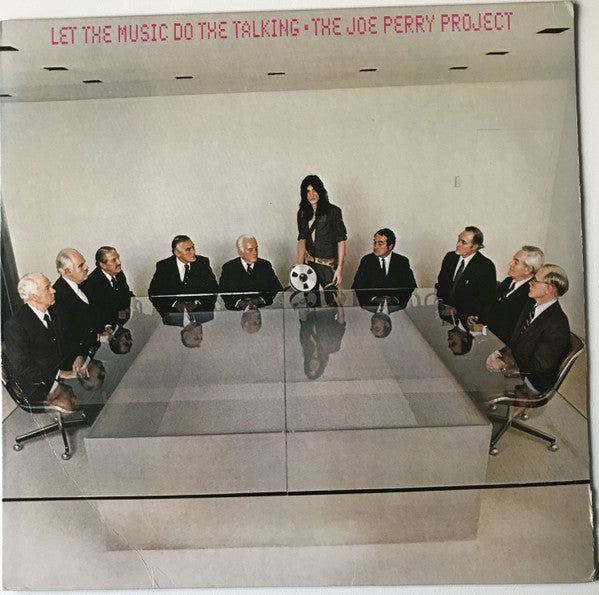 The Joe Perry Project : Let The Music Do The Talking (LP, Album, RE)