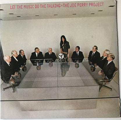 The Joe Perry Project : Let The Music Do The Talking (LP, Album, RE)