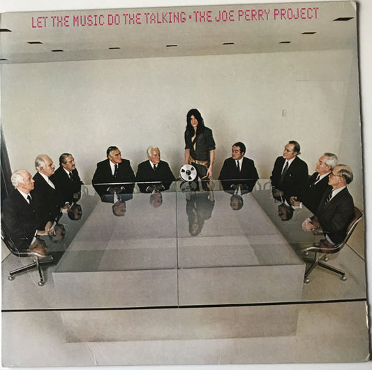The Joe Perry Project : Let The Music Do The Talking (LP, Album, RE)