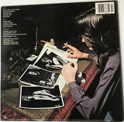 The Joe Perry Project : Let The Music Do The Talking (LP, Album, RE)