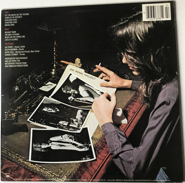 The Joe Perry Project : Let The Music Do The Talking (LP, Album, RE)