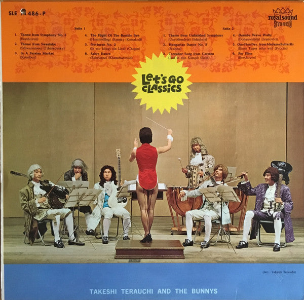 Takeshi Terauchi And The Bunnys : Let's Go Classics (LP)