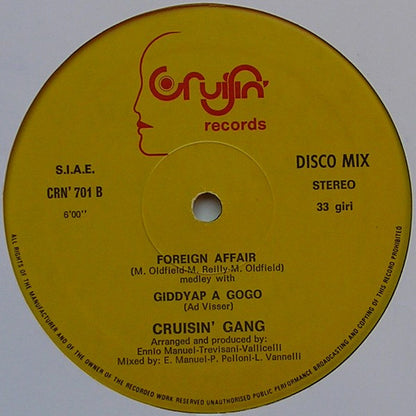 Cruisin' Gang : Affair A Gogo (12")