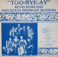 Kevin Rowland & Dexys Midnight Runners : Too-Rye-Ay (LP, Album, Blu)