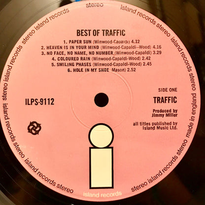 Traffic : Best Of Traffic (LP, Album, Comp, Pin)