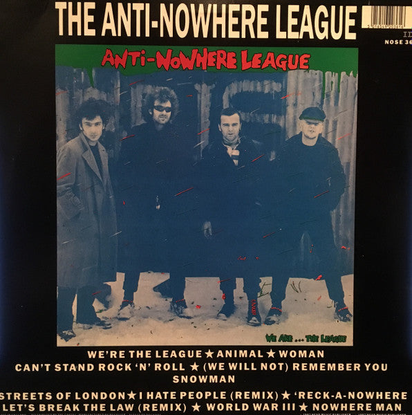 The Anti-Nowhere League* : Live In Yugoslavia / We Are...The League (Album, Comp + LP + LP, Unc)